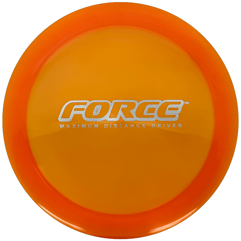 173g - Orange (Silver) Z Line Discraft Force - Skyline Disc Golf