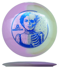173 - 76g - Pink/Glow (Blue Shatter) *022* Retina Glow Doomsday Discs Chemtrail - Skyline Disc Golf
