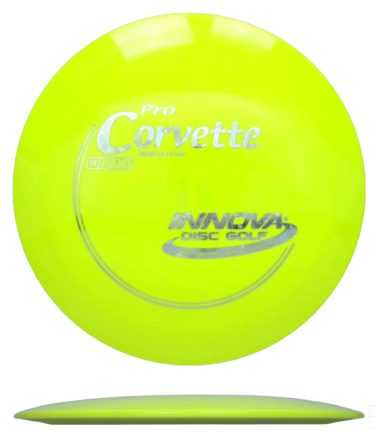 173 - 75g - Yellow (Moneystamp) Pro Innova Corvette - Skyline Disc Golf