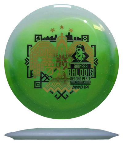Innova TeeBird - Duo / 173-75g - Lime Green (Rainers Balodis World's Edition) *015* - Skyline Disc Golf