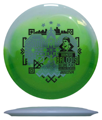 Innova TeeBird - Duo / 173-75g - Lime Green (Rainers Balodis World's Edition) *016* - Skyline Disc Golf