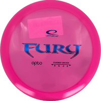 174g - Pink (Blue Foil) Opto Latitude 64 Fury - Skyline Disc Golf