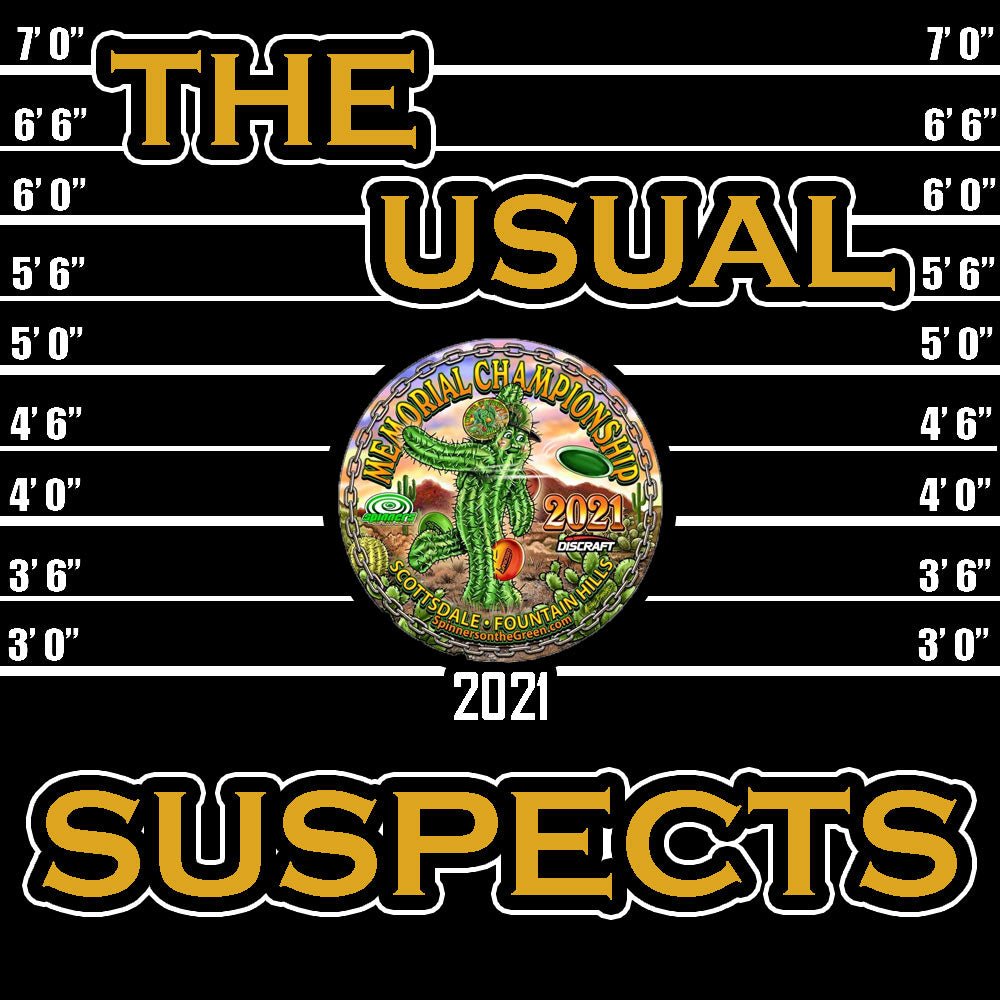 The Usual Suspects - The Memorial - Skyline Disc Golf