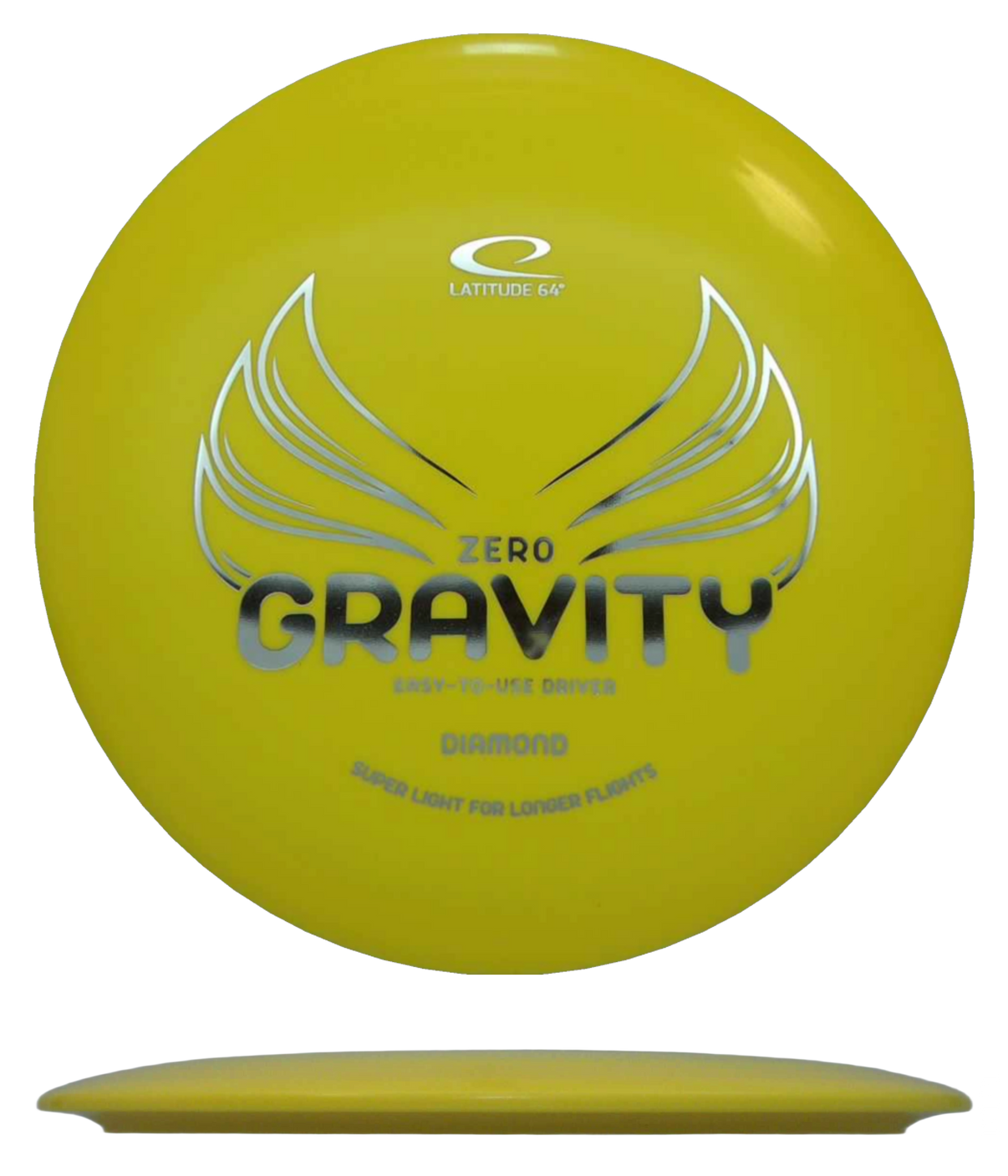 Latitude 64 Diamond - Zero Gravity / 119g - Yellow (Silver) - Skyline Disc Golf