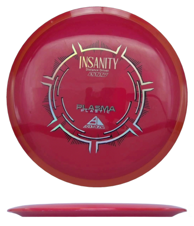 Axiom Insanity - Plasma / 155g - Red w/ Red Rim (Chrome)