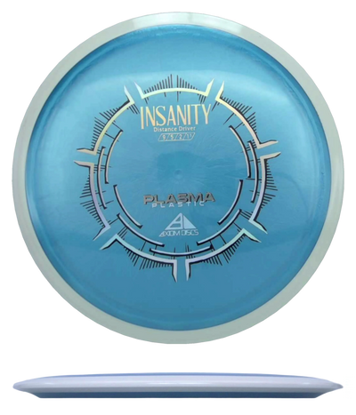 Axiom Insanity - Plasma / 162g - Blue w/ White Rim (Chrome)