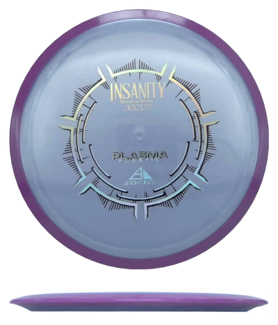 Axiom Insanity - Plasma / 168g - Blue-ish Lavender w/ Purple-ish Rim (Chrome)