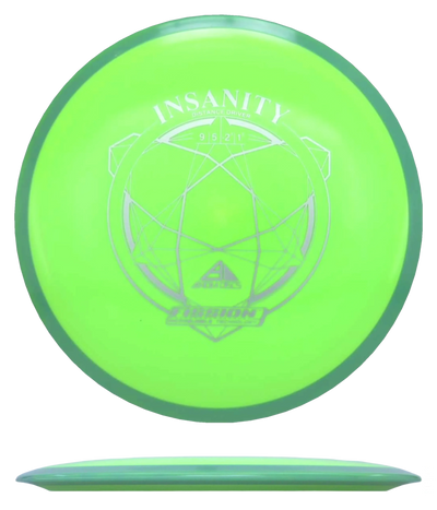 Axiom Insanity - Fisison / 162g - Chartreuse w/ Mint Rim (Silver)
