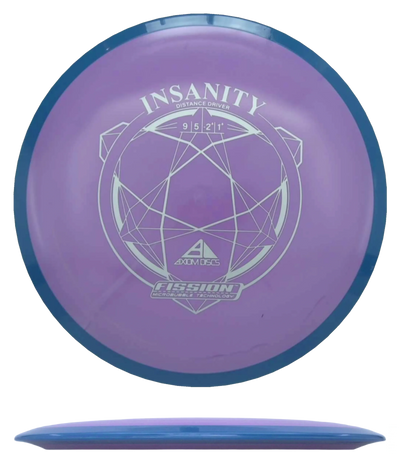 Axiom Insanity - Fisison / 170g - Lavender w/ Blue Rim (Silver)
