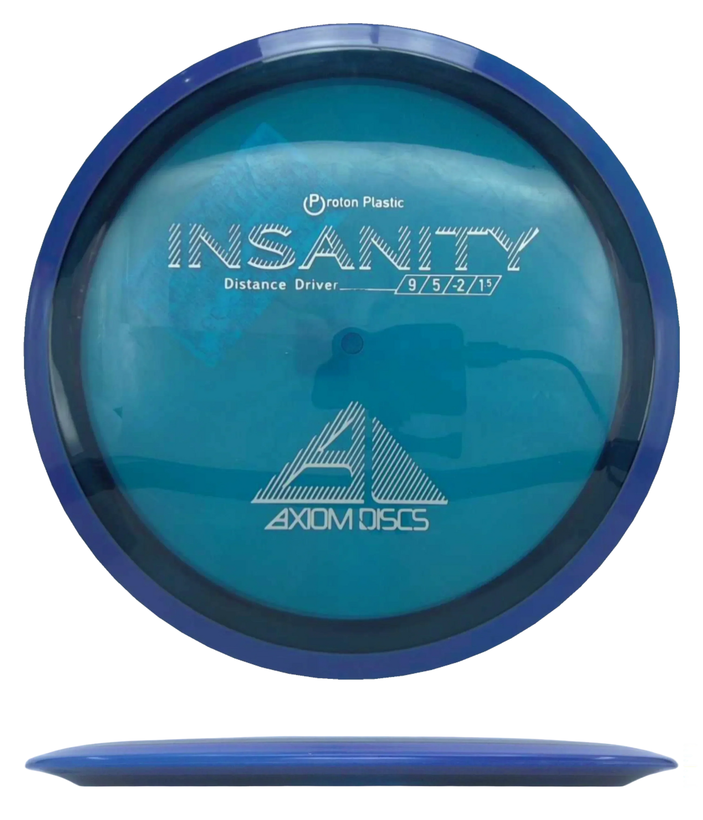 Axiom Insanity - Proton / 163g - Blue w/ Blue Rim (Silver)