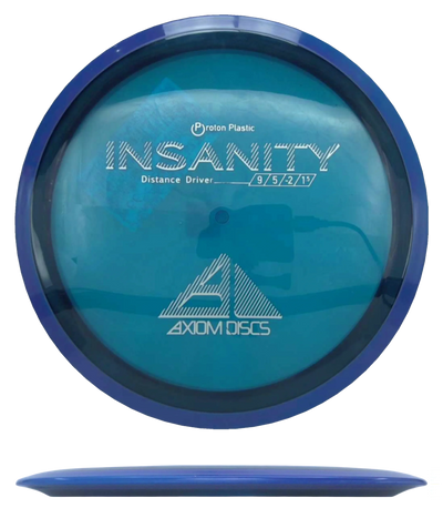 Axiom Insanity - Proton / 163g - Blue w/ Blue Rim (Silver)