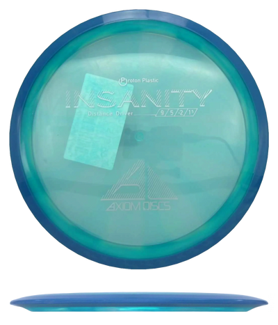 Axiom Insanity - Proton / 172g - Seafoam w/ Blue Rim (Silver)