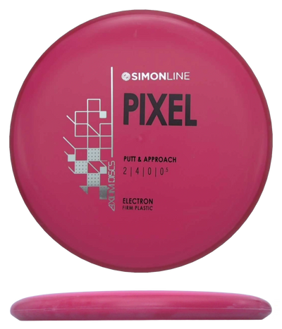 Axiom Pixel - Electron Firm / 173g - Red w/ Red Rim (Black/Silver)