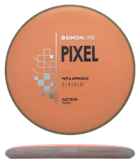 Axiom Pixel - Electron / 172g - Orange w/ Clay Rim (Black/Silver)