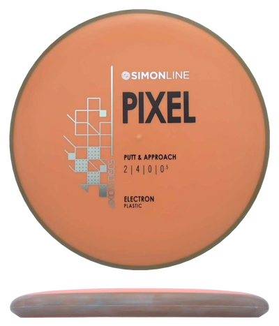 Axiom Pixel - Electron / 172g - Orange w/ Clay Rim (Black/Silver)