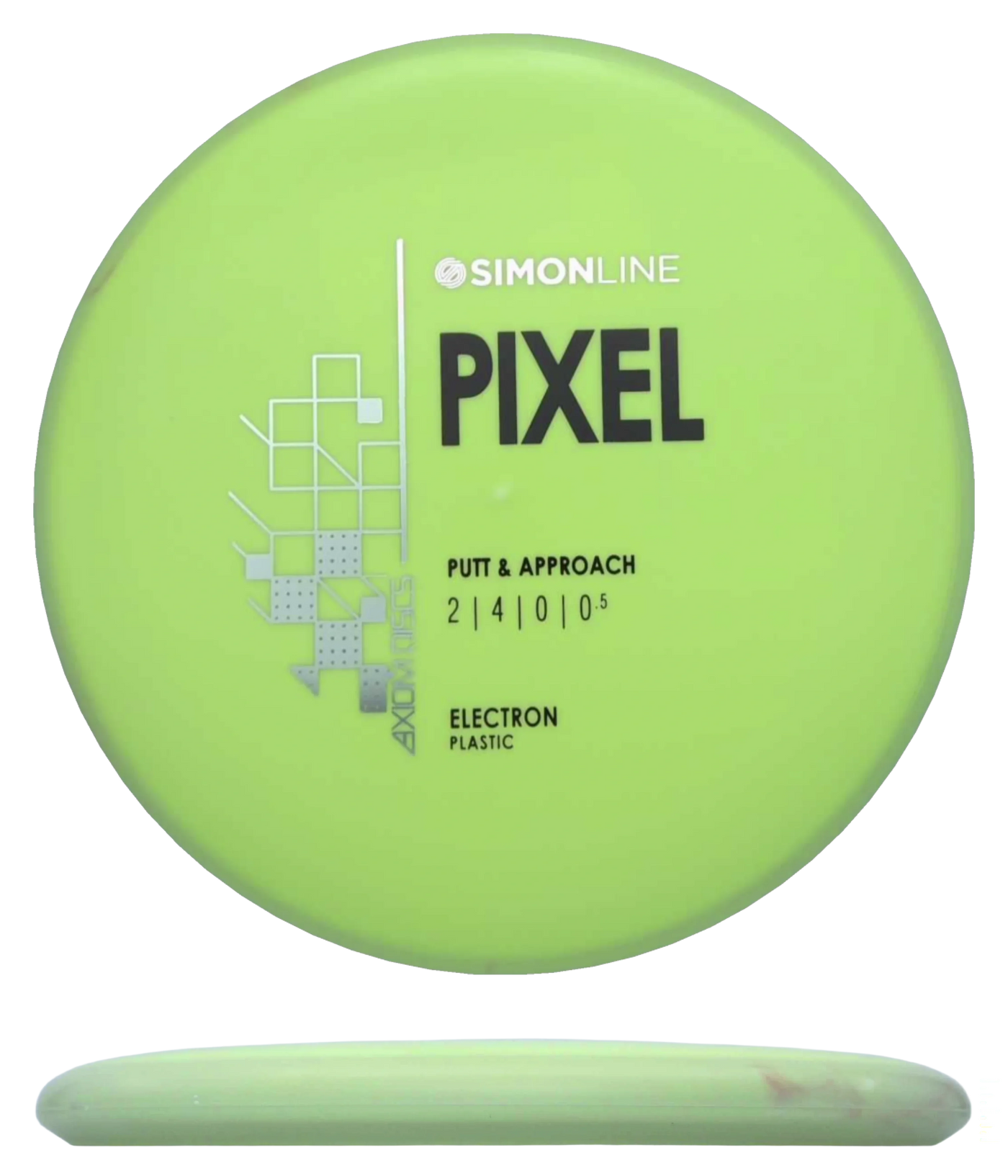 Axiom Pixel - Electron / 171g - Yellow w/ Yellow Rim (Black/Silver)