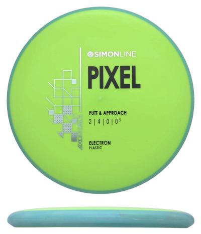 Axiom Pixel - Electron / 175g - Chartreuse w/ Mint Rim (Black/Silver)