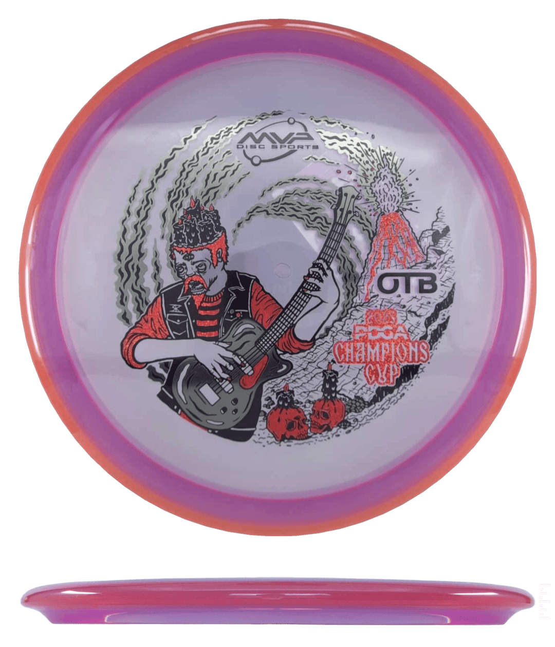 Axiom Pyro - Prism Proton Soft / 176g - Violet w/ Red-ish Rim (OTB Champions Cup)