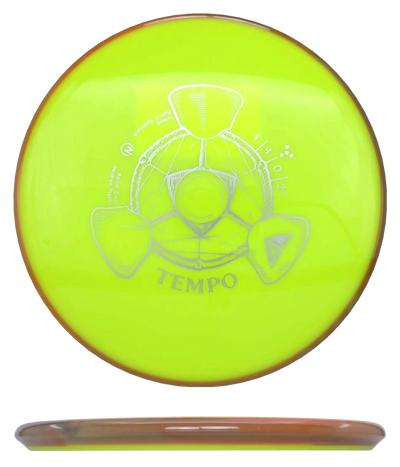 Axiom Tempo - Neutron / 166g - Yellow w/ Orange Rim (Silver)