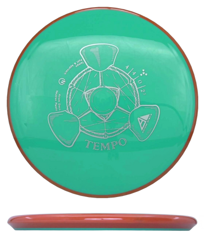Axiom Tempo - Neutron / 173g - Mint w/ Orange Rim (Silver)