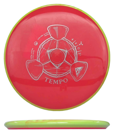 Axiom Tempo - Neutron / 170g - Red-ish w/ Yellow Rim (Silver)