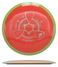 Axiom Vanish - Neutron / 174g - Bright Orange w/ Mustard Rim (Silver)