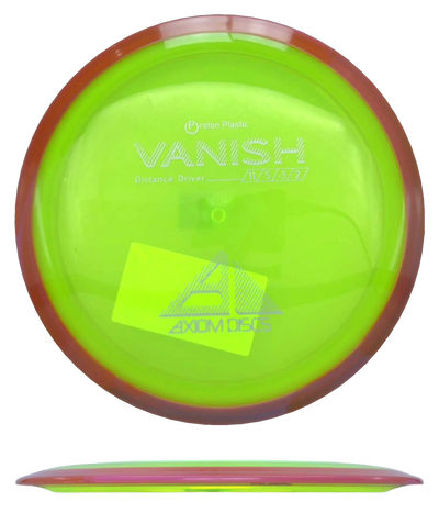 Axiom Vanish - Proton / 168g - Chartreuse w/ Orange Rim (Silver)