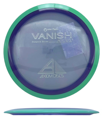 Axiom Vanish - Proton / 168g - Blue-ish Violet w/ Mint Rim (Silver)