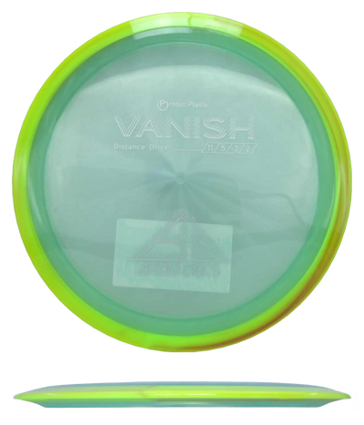Axiom Vanish - Proton / 158g - Soft Green w/ Chartreuse Rim (Silver)