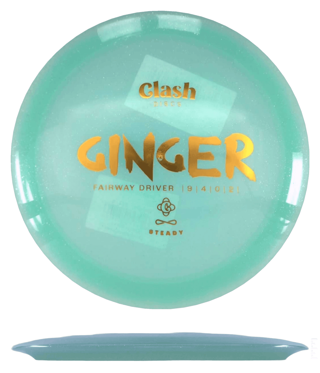 Clash Discs Ginger - Steady / 172g - Seafoam (Orange Foil) *035*