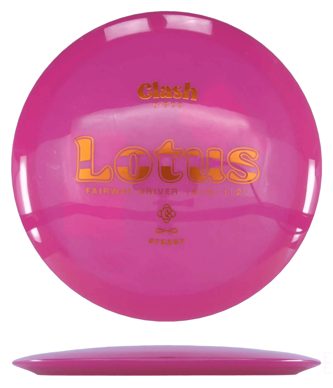 Clash Discs Lotus - Steady / 175g - Pink (Orange Foil)