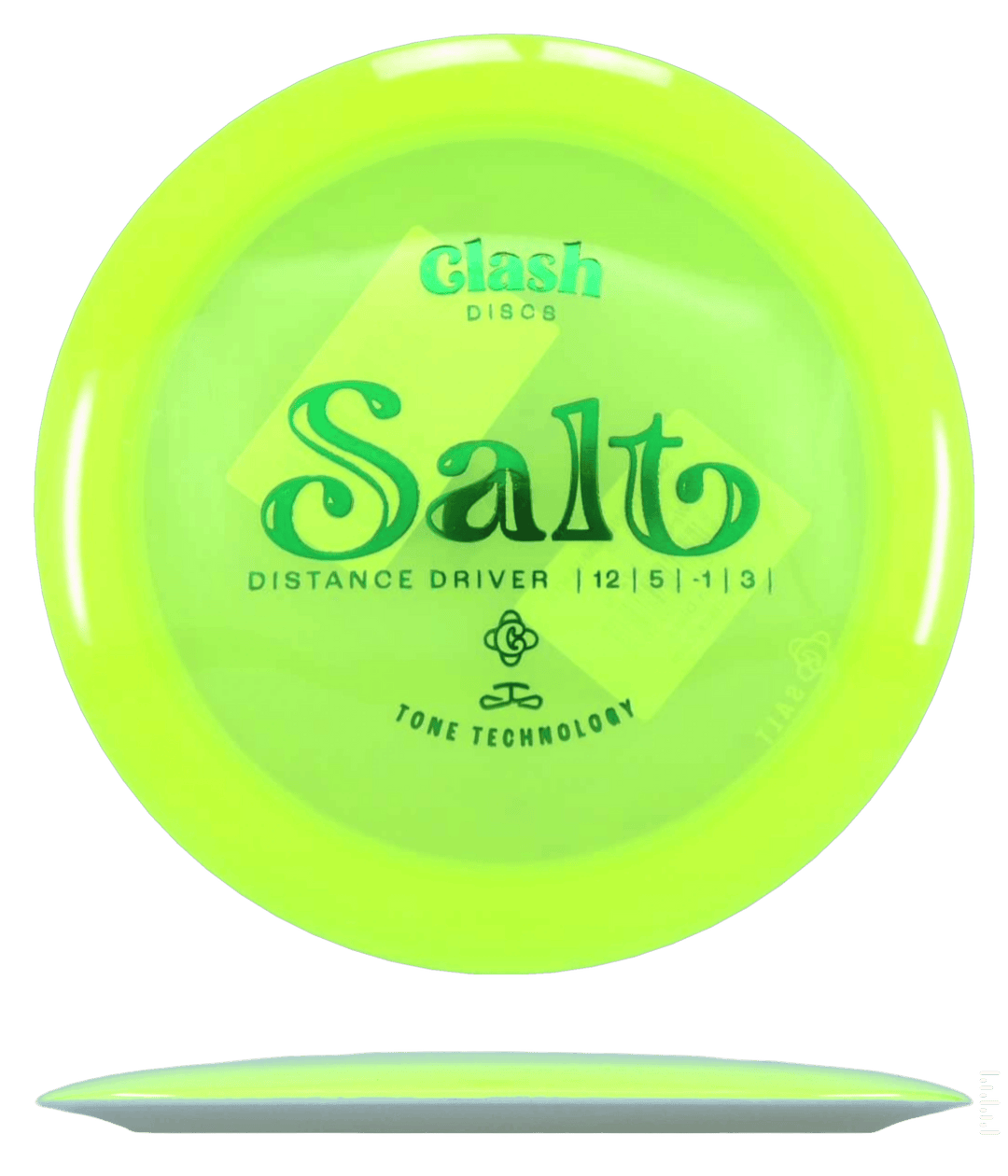 Clash Discs Salt - TONE / 172g - Yellow (Green Foil)