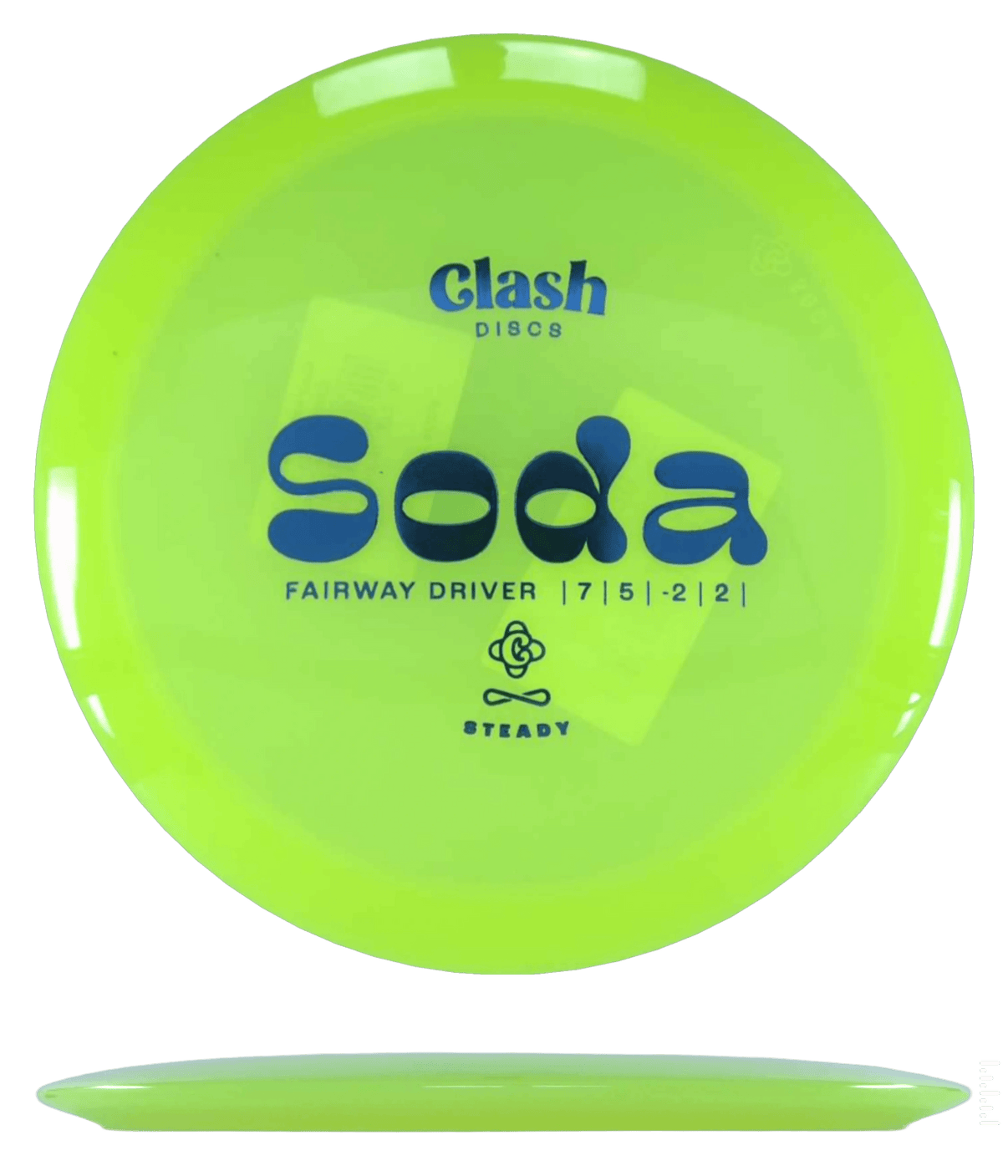 Clash Discs Soda - Steady / 172g - Lemon (Blue Foil)