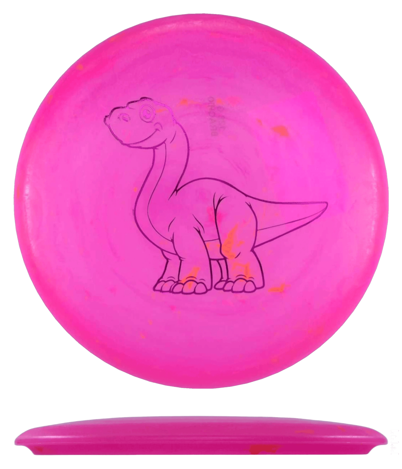 Dino Discs Brachiosaurus - Egg Shell / 128g - Hot Pink (Magenta Foil) *028*