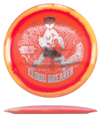 Discmania Cloud Breaker - Horizon C-Line - Gannon Burr Signature Series / 173g - Orange w/ Yellow Rim (Silver) *031*