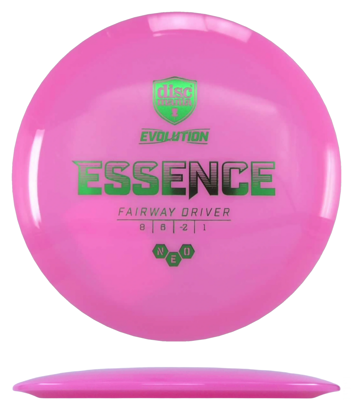 Discmania Essence - Neo / 170g - Pink (Green Foil) *110*