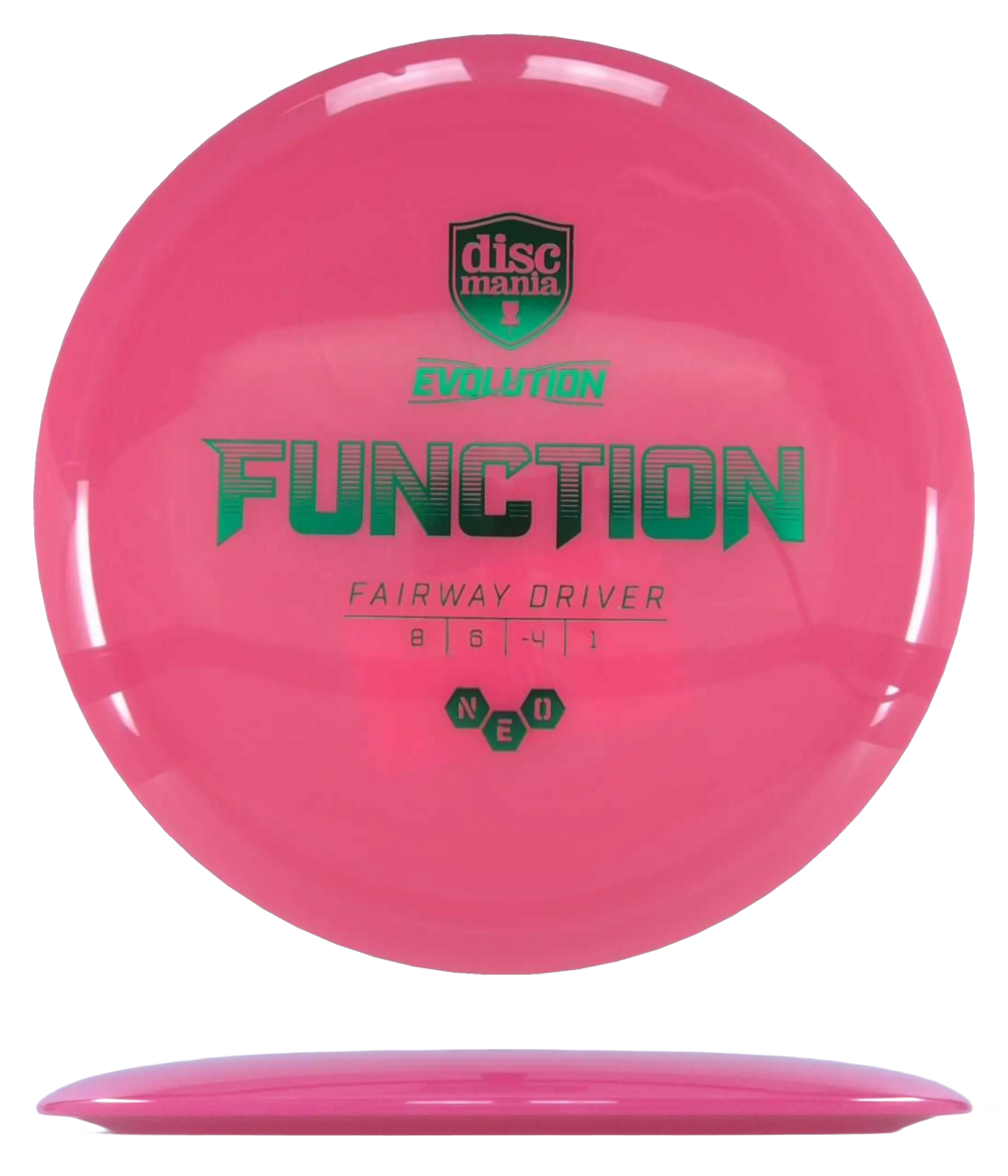 Discmania Function - Neo / 175g - Rose (Green Foil)