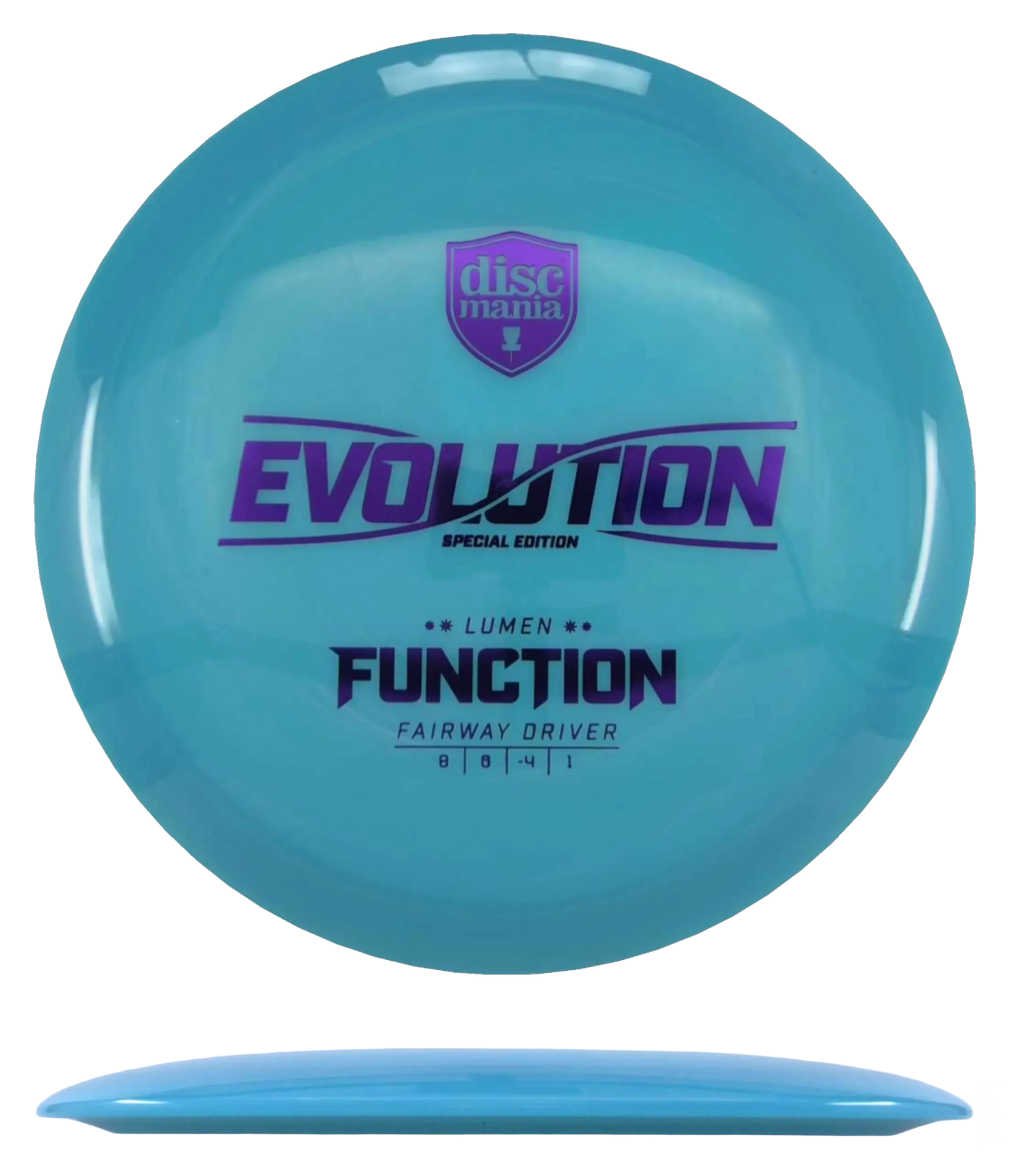 Discmania Function - Neo Lumen / 176g - Sky Blue (Royal Purple Foil)