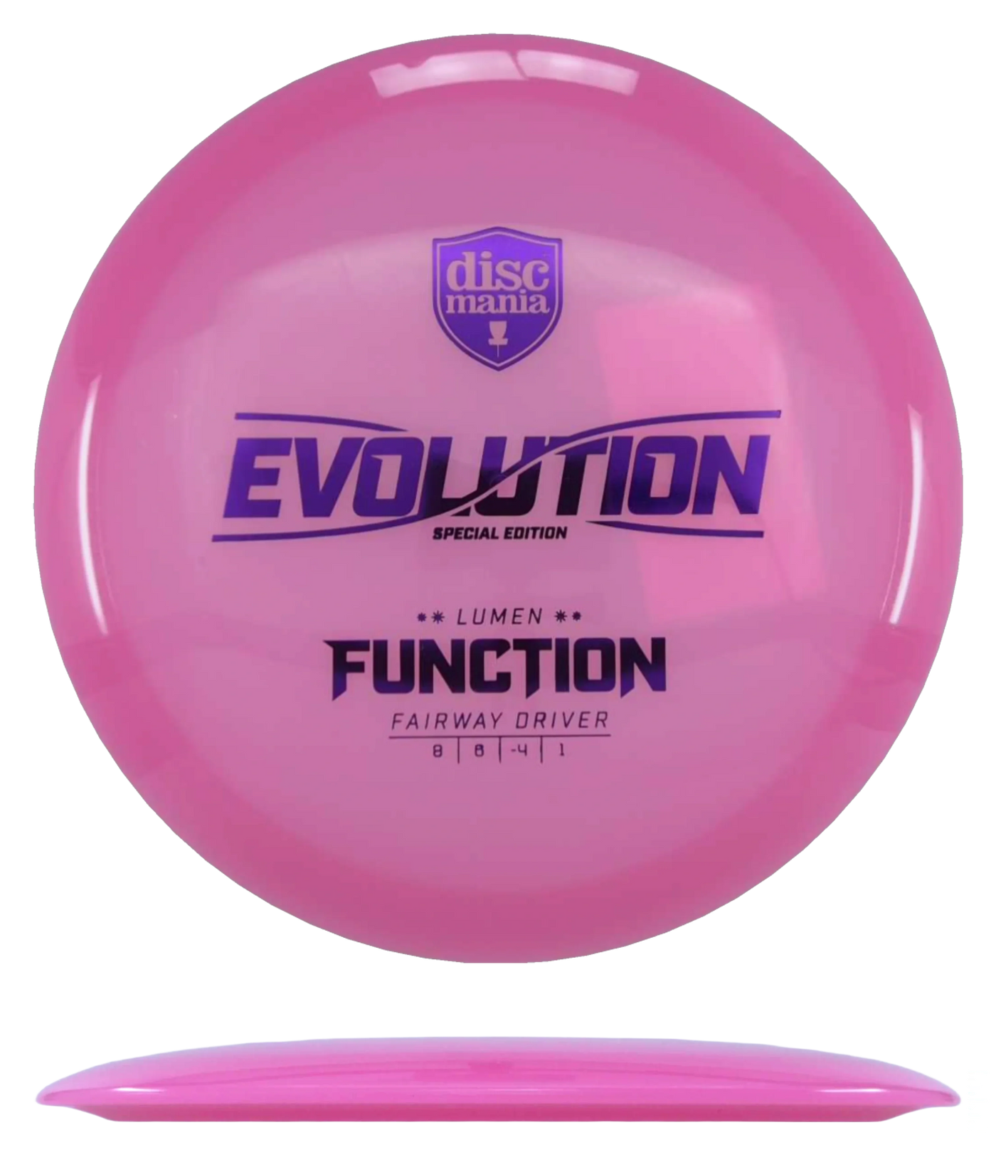 Discmania Function - Neo Lumen / 174g - Pink (Royal Purple Foil)