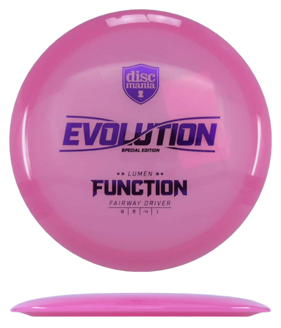 Discmania Function - Neo Lumen / 175g - Pink (Royal Purple Foil)