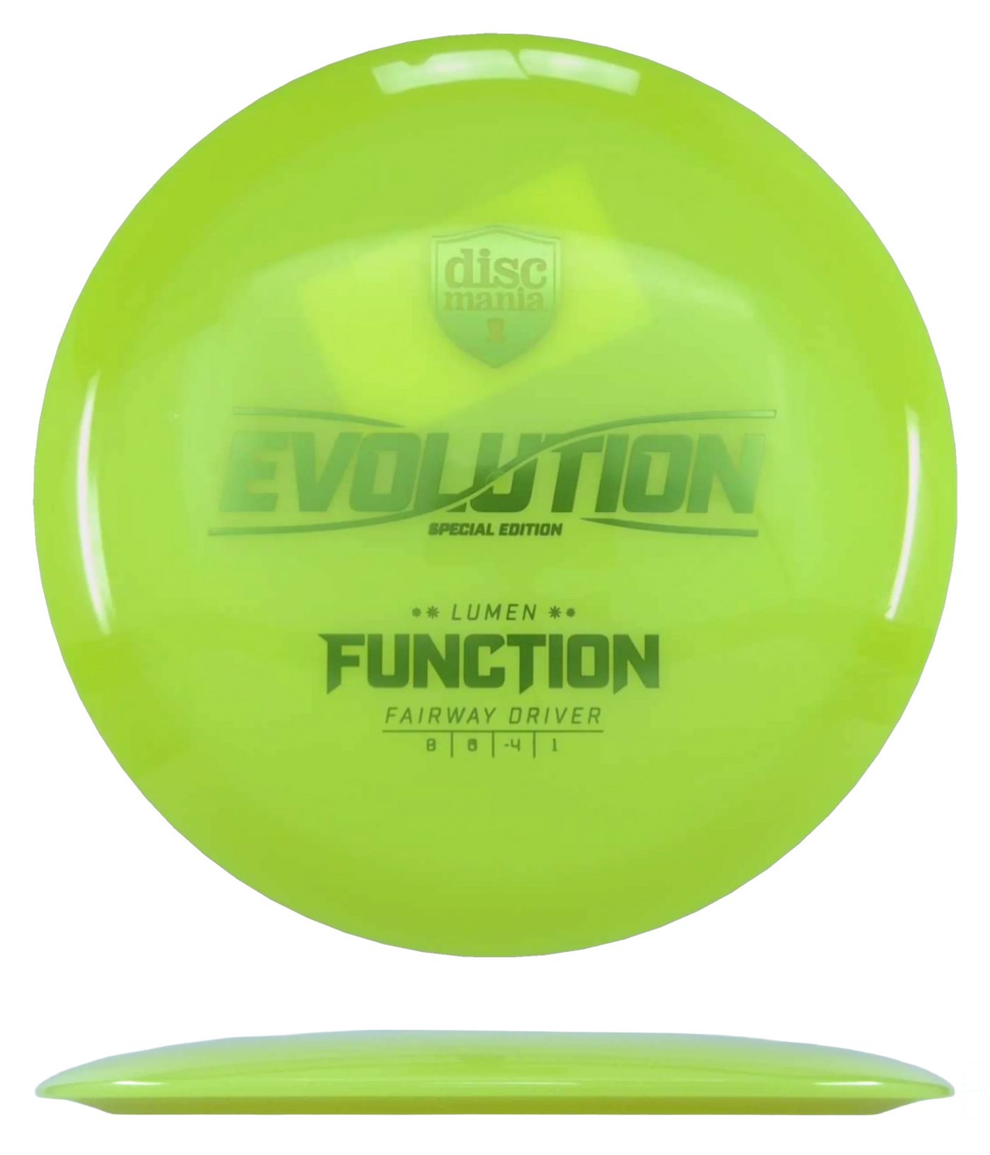 Discmania Function - Neo Lumen / 175g - Lemonade (Yellow Green Foil) *047*