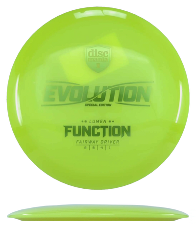 Discmania Function - Neo Lumen / 175g - Lemonade (Yellow Green Foil) *047*