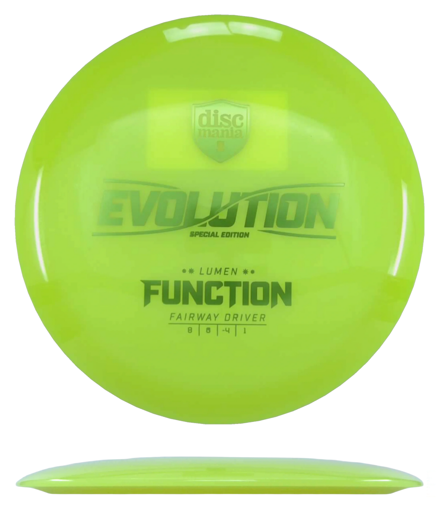 Discmania Function - Neo Lumen / 175g - Lemonade (Yellow Green Foil) *048*