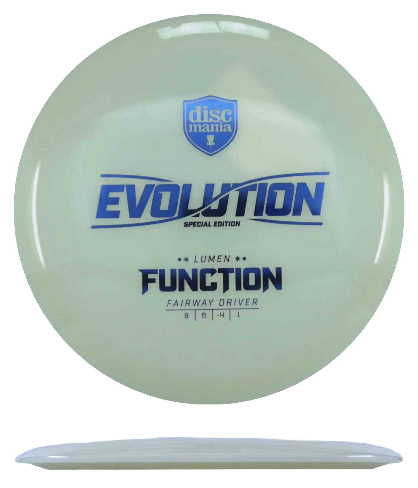 Discmania Function - Neo Lumen / 174g - White (Blue Foil) *049*