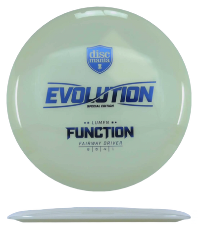 Discmania Function - Neo Lumen / 174g - White (Blue Foil) *049*