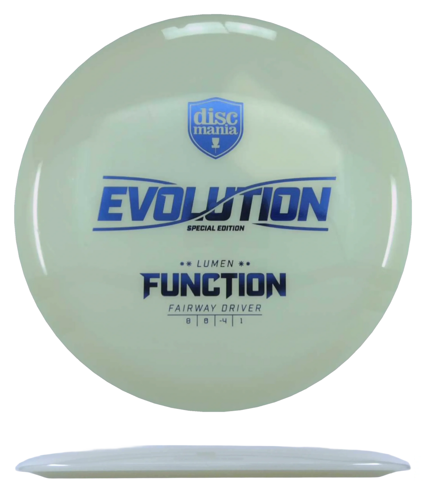 Discmania Function - Neo Lumen / 174g - White (Blue Foil) *050*