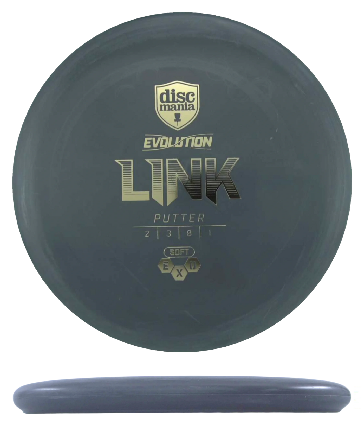 Discmania Link - EXO Soft / 173g - Dark Gray (Gold)