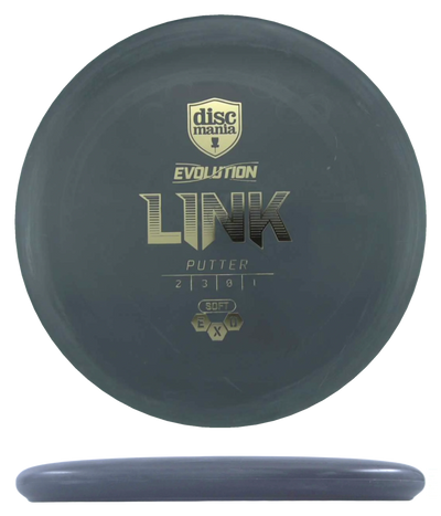 Discmania Link - EXO Soft / 173g - Dark Gray (Gold)
