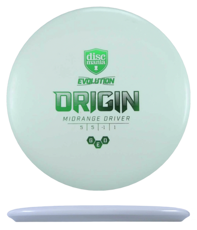 Discmania Origin - Geo / 174g - White (Green Foil) *044*
