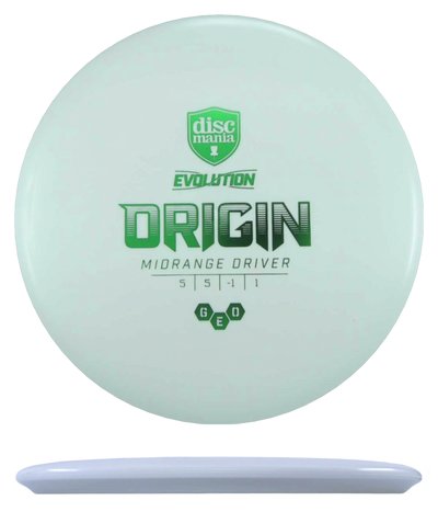 Discmania Origin - Geo / 175g - White (Green Foil)